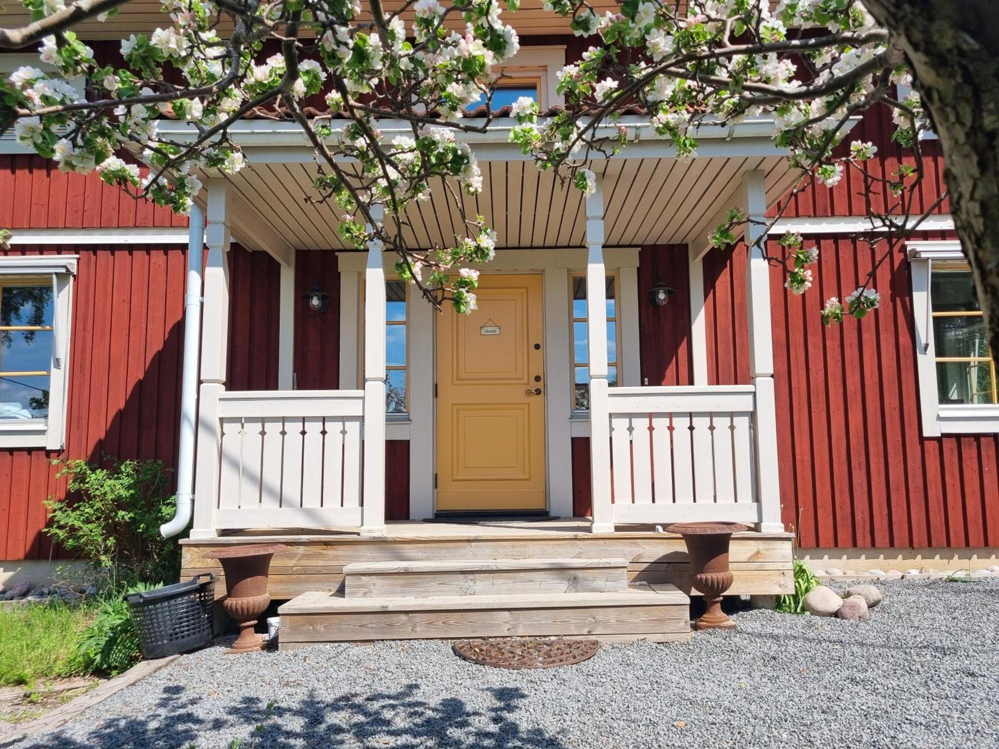 Saellinge House - Cozy Villa With Fireplace And Garden Close To Uppsala Zewnętrze zdjęcie