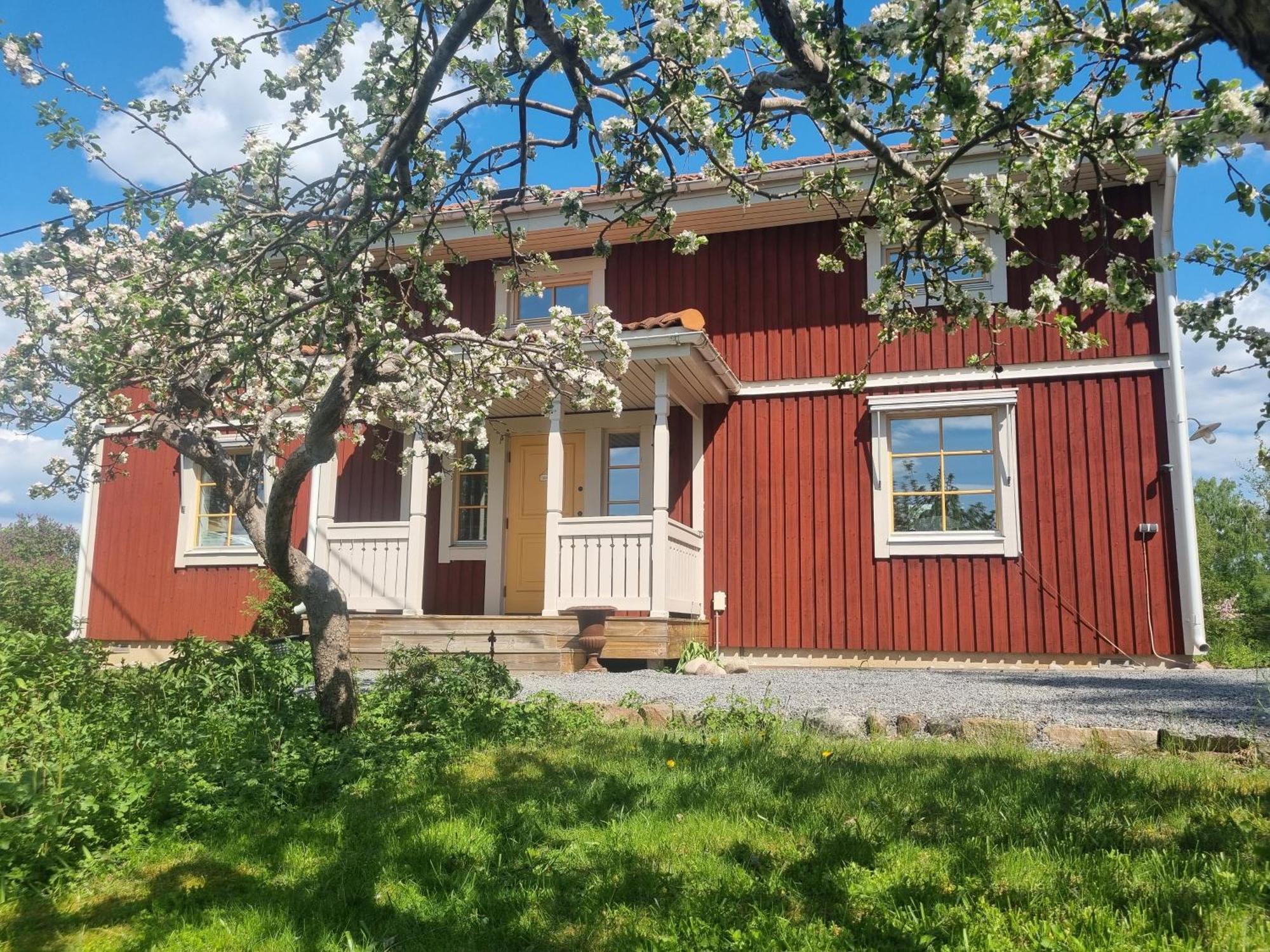 Saellinge House - Cozy Villa With Fireplace And Garden Close To Uppsala Zewnętrze zdjęcie